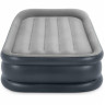 Надувная кровать INTEX Deluxe Pillow Rest Raised 64132, 99×191×42 см, встроенный насос 220V